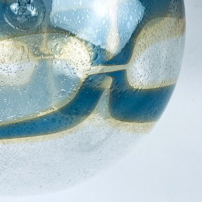 Vintage Swirled Murano Glass Pendant Lamp from Vistosi, Italy, 1970s-WQC-1383489