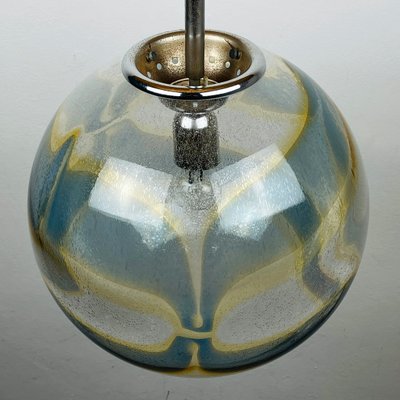 Vintage Swirled Murano Glass Pendant Lamp from Vistosi, Italy, 1970s-WQC-1383489