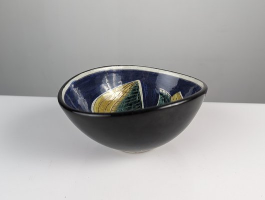 Vintage Swiss Bowl in Ceramic, 1950s-JJT-1798295