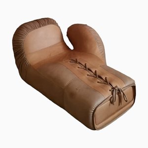 Vintage Swiss Leather Boxing Glove Chaise Longue from De Sede-TCS-1784197