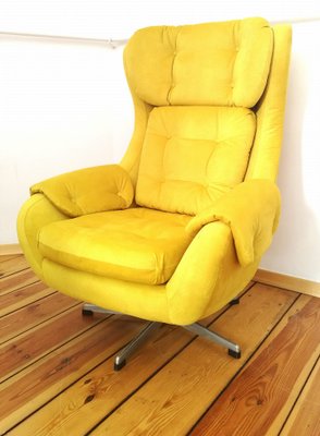 Vintage Swivel Chair from Up Závody / Rousinov, 1970s-DHD-1751110