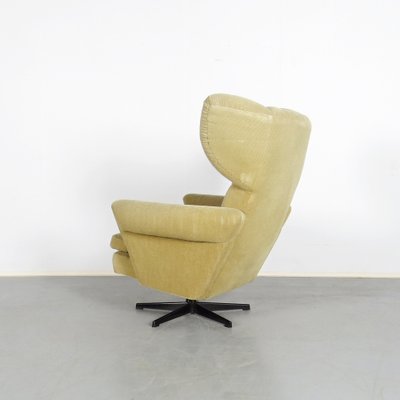 Vintage Swivel Chair in Fabric-JUN-1788370