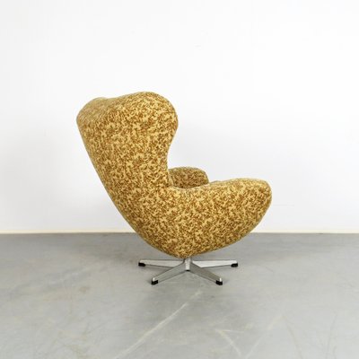 Vintage Swivel Chair in Fabric and Steel-JUN-1789955