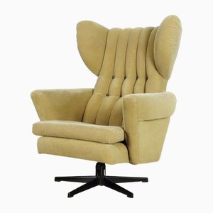 Vintage Swivel Chair in Fabric-JUN-1788370