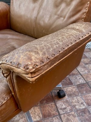 Vintage Swivel in Leather-ROJ-1092269