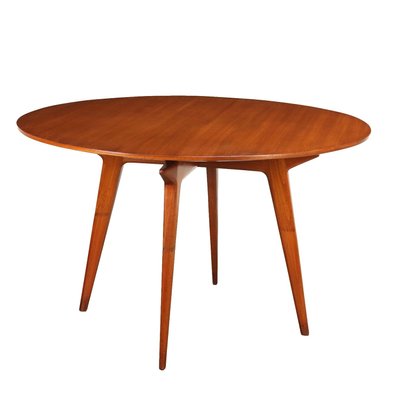 Vintage Table in Teak and Beech, 1950s-VMM-2033274