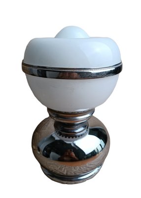 Vintage Table Lamp in Murano Glass & Steel-ZVO-1323160