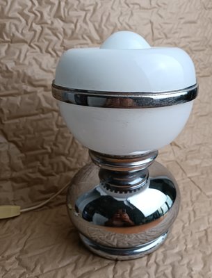 Vintage Table Lamp in Murano Glass & Steel-ZVO-1323160