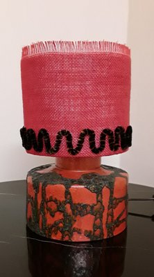 Vintage Table Lamp in the Fat Lava Style, 1970s-HOI-1407386