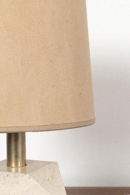 Vintage Table Lamp in Travertine-OKG-1724590