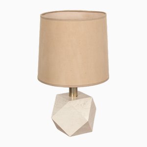 Vintage Table Lamp in Travertine-OKG-1724590