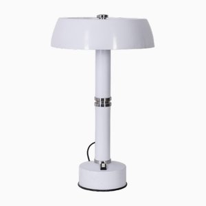 Vintage Table Lamp in White Metal, 1970s-IUC-1771060