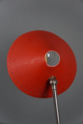 Vintage Table Lamp with Red Shade from Hala Zeist-HPP-1738368