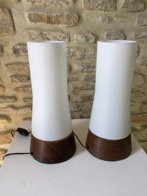 Vintage Table Lamps by Louis Kalff, 1960s, Set of 2-EVQ-2043314