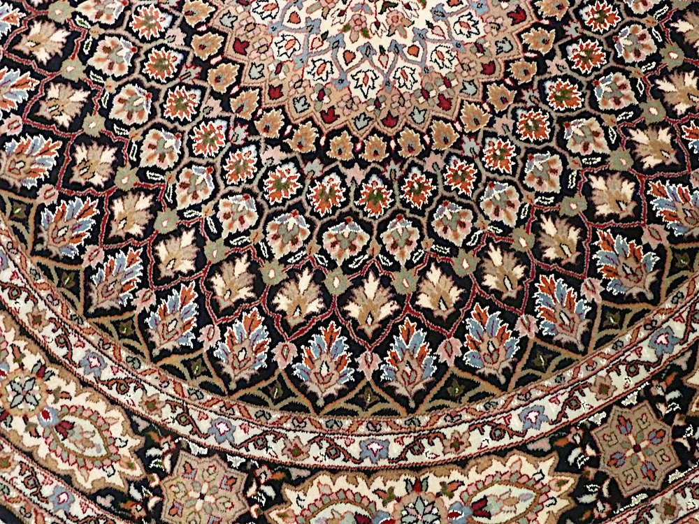 Vintage Tabriz Gombad Rug, 1990s