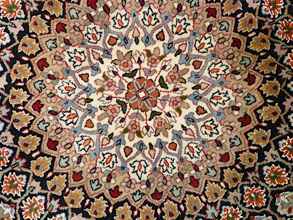 Vintage Tabriz Gombad Rug, 1990s