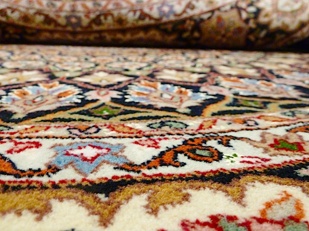 Vintage Tabriz Gombad Rug, 1990s