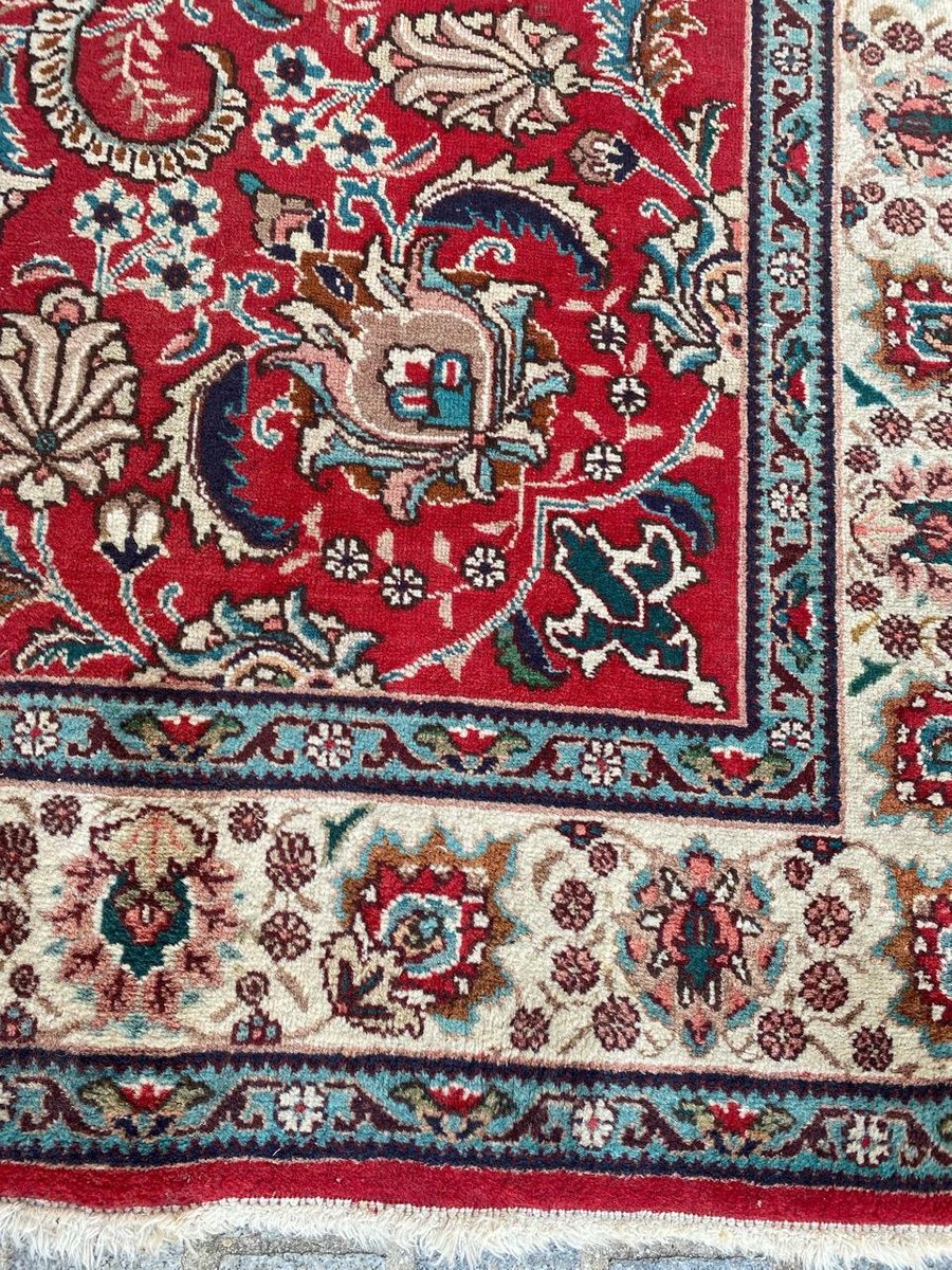 Vintage Tabriz Rug