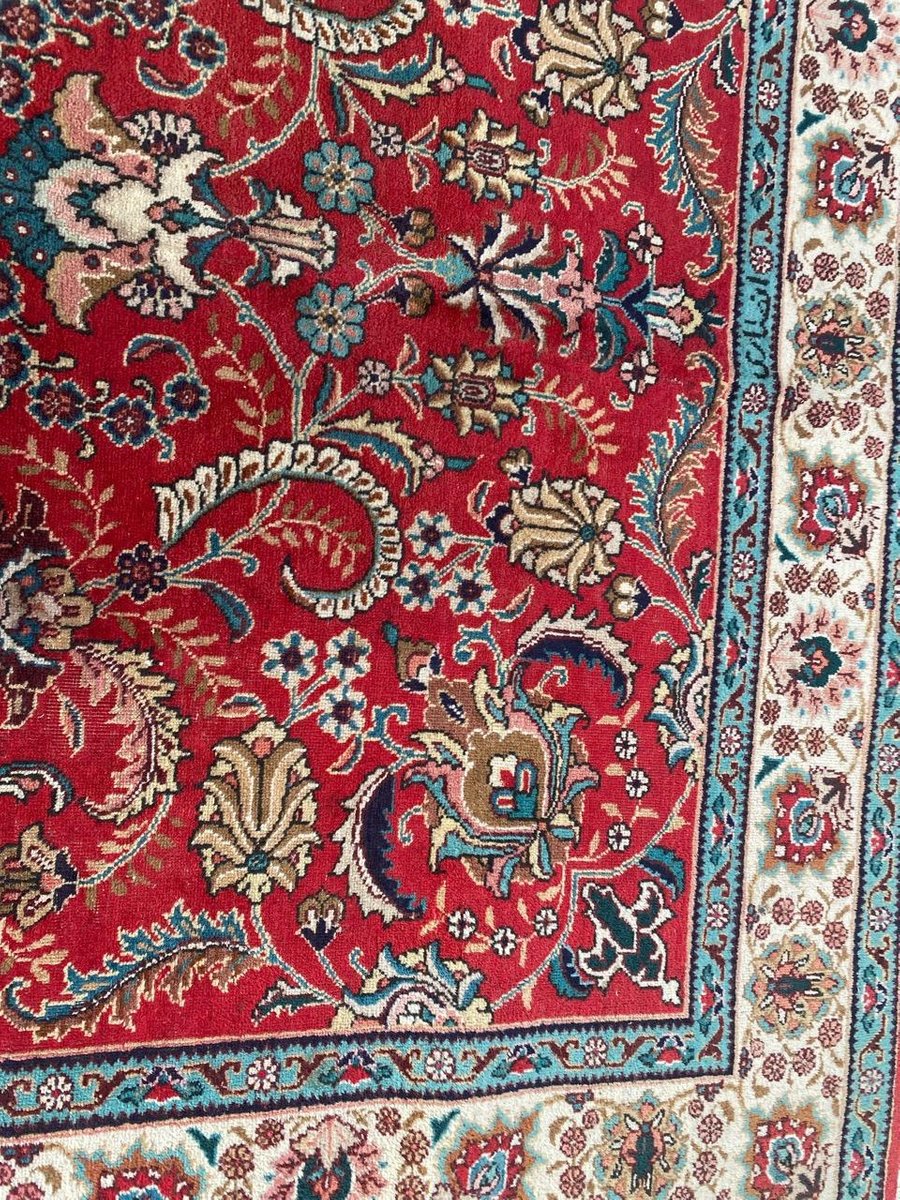 Vintage Tabriz Rug