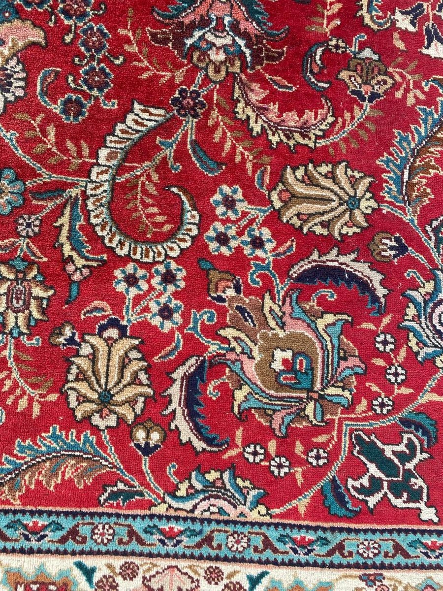 Vintage Tabriz Rug