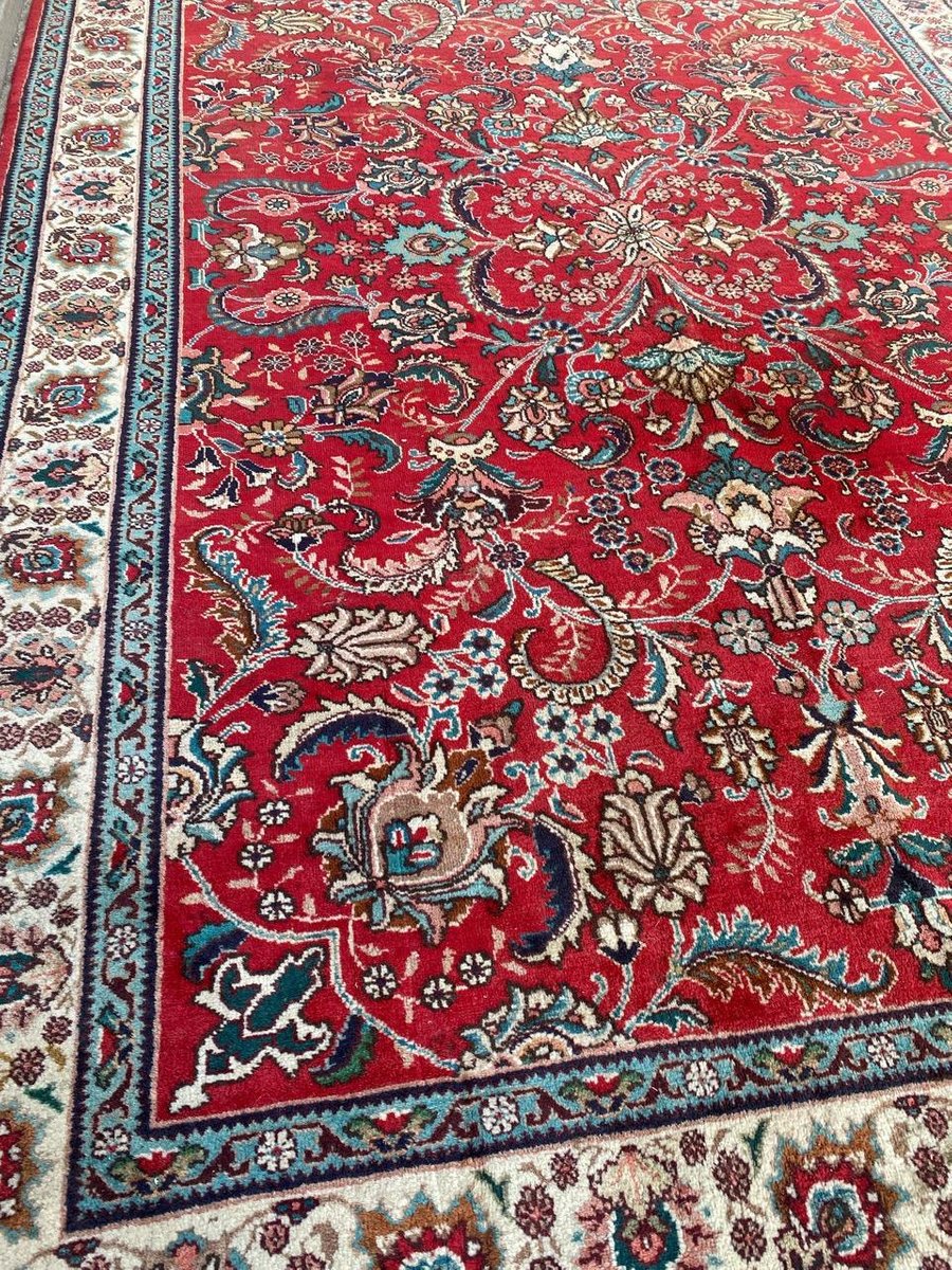 Vintage Tabriz Rug