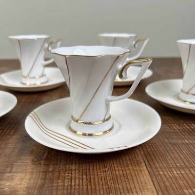 Vintage Tea Cups with Saucers from Keito Japan, 1960s, Set of 10-DWL-2035404