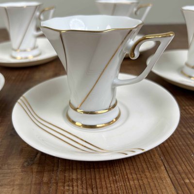 Vintage Tea Cups with Saucers from Keito Japan, 1960s, Set of 10-DWL-2035404