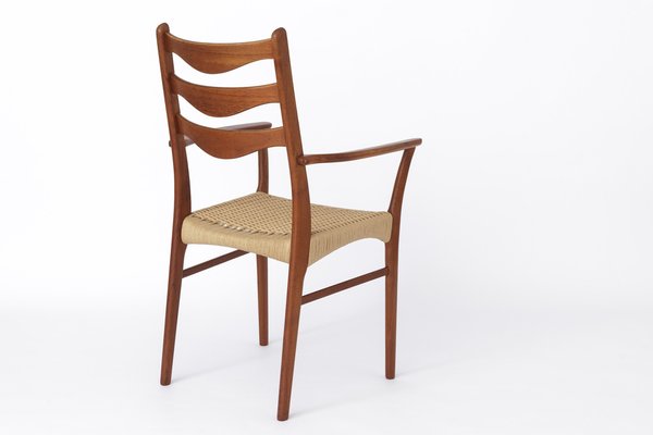 Vintage Teak Armchair by Arne Wahl Iversen, Denmark, 1960s-DOM-1787621