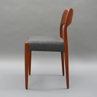 Vintage Teak Chairs by Niels Otto Møller, 1960s, Set of 2-RST-1240098