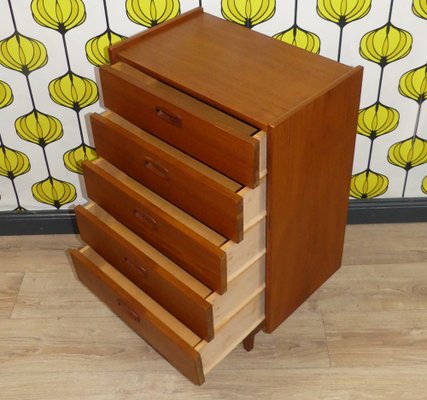 Vintage Teak Chest of Drawers Drawer, 1960s-AFE-1773351