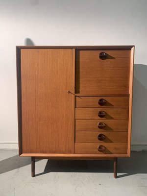 Vintage Teak Highboard, 1960s-KCF-834887