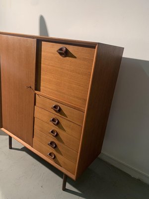 Vintage Teak Highboard, 1960s-KCF-834887