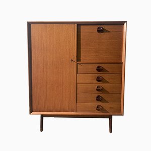 Vintage Teak Highboard, 1960s-KCF-834887