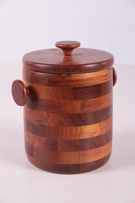 Vintage Teak Ice Bucket from Viners of Sheffield-EZZ-943654