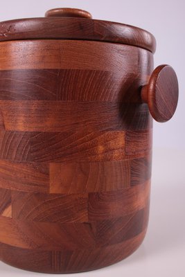 Vintage Teak Ice Bucket from Viners of Sheffield-EZZ-943654