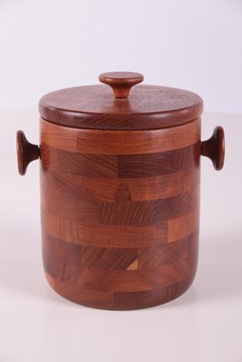 Vintage Teak Ice Bucket from Viners of Sheffield-EZZ-943654