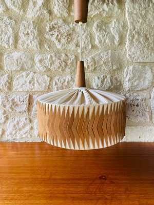 Vintage Teak Pendant Lamp, 1970s-OJT-2017401