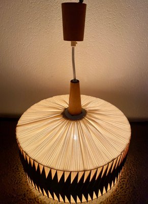 Vintage Teak Pendant Lamp, 1970s-OJT-2017401