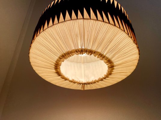 Vintage Teak Pendant Lamp, 1970s-OJT-2017401