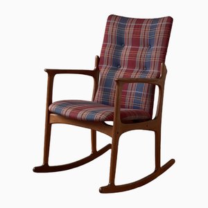 Vintage Teak Rocking Chair from Vamdrup, 1960s-WSA-1762444