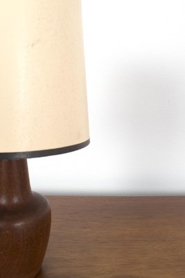 Vintage Teak Table Lamp-OKG-1721487