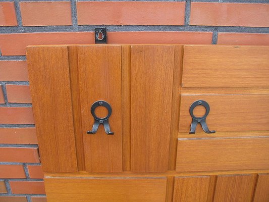 Vintage Teak Wardrobe Rack, 1960s-SZW-873778