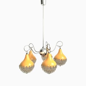 Vintage Teardrop Chandelier, Yugoslavia, 1960s-NKJ-1295609