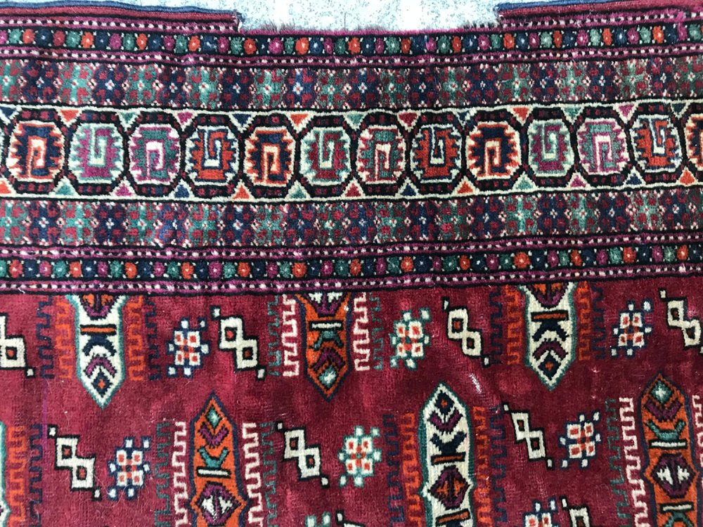 Vintage Tekke Turkmen Boukhara Back