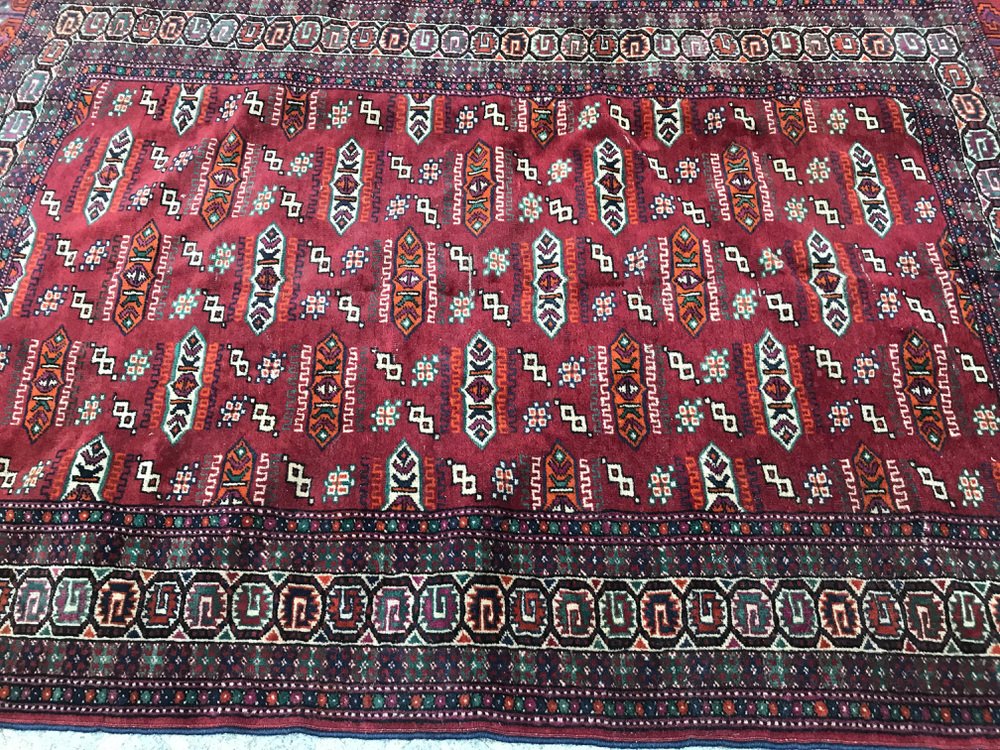 Vintage Tekke Turkmen Boukhara Back