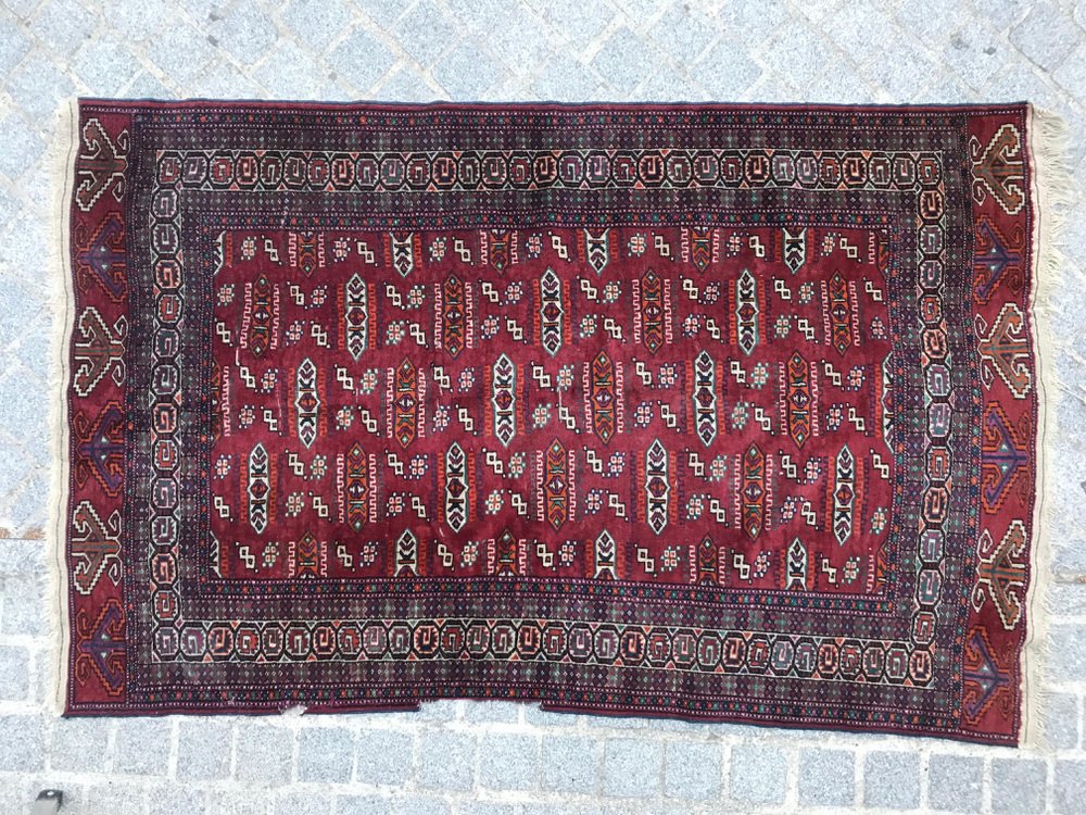 Vintage Tekke Turkmen Boukhara Back