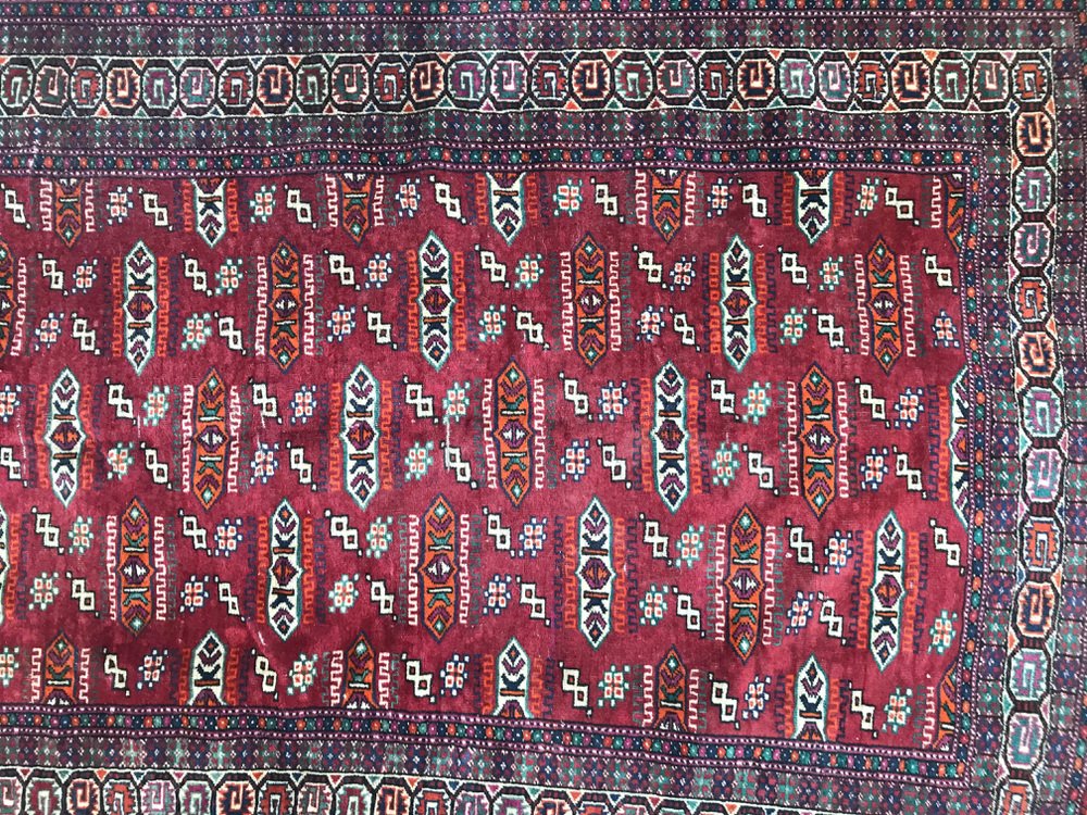 Vintage Tekke Turkmen Boukhara Back