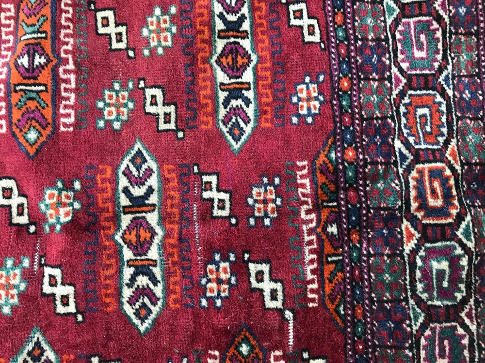 Vintage Tekke Turkmen Boukhara Back