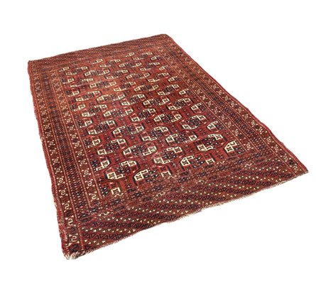 Vintage Tekke Turkoman Rug-AIV-898529