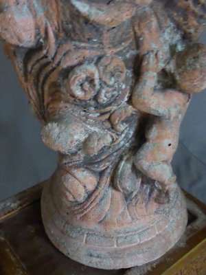 Vintage Terra Cotta Terracotta Sculpture-WSV-1079112